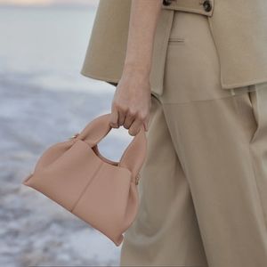 Polene Mini Neuf Handbag in Dune